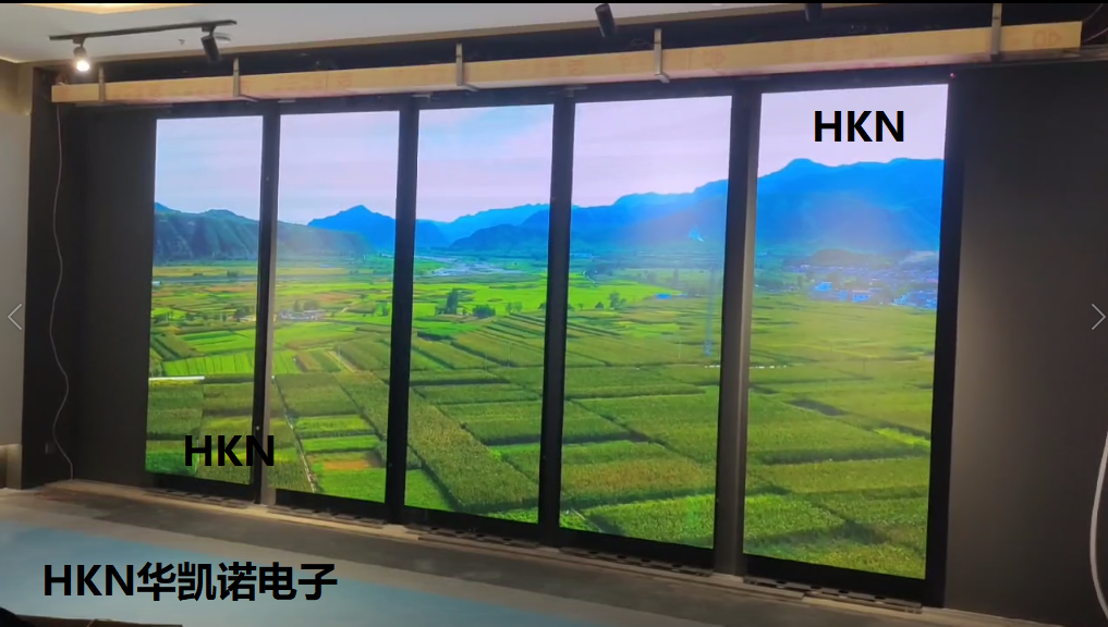 五聯(lián)開(kāi)合屏